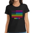 thumbnail image 1 of Female Graphic Tee with Unique Designs, 1 of 3