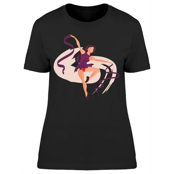 Female Gymnast T-Shirt Women -Image by Shutterstock, Female XX-Large