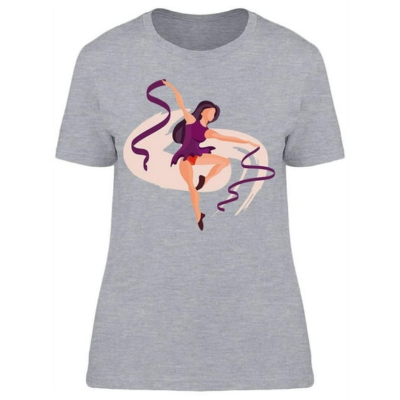 Female Gymnast T-Shirt Women -Image by Shutterstock, Female x-Large
