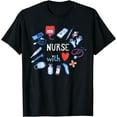 thumbnail image 1 of Female Healthcare Workers - Nurse Accessories For Work Women T-Shirt, 1 of 4