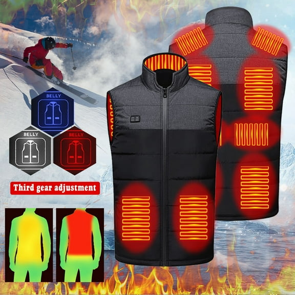 Female Heating Usb11 Heating Male Coat Piece Charging And Coat Smart Coat Vest Womens Blouse Smart Thermal Vest Womens Heavy Jackets with Hood Famous Coat Woman down Jacket for Winter Clothes for The