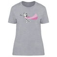 thumbnail image 1 of Female Lacrosse Player Cancer T-Shirt Women -Image by Shutterstock, Female x-Large, 1 of 2