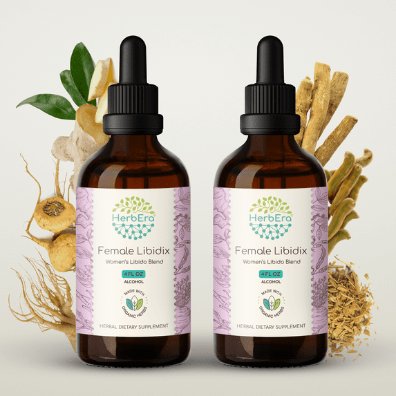 Female Libidix Alcohol Extract Tincture. Women’s Libido Blend 2x4 oz