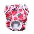 thumbnail image 1 of Female Male Pet Dog Physiological Pants Sanitary Nappy Diaper Shorts Underwear, 1 of 7