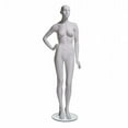thumbnail image 1 of Female Mannequin - Abstract head- Right Hand On Hip- Left Leg Slightly Bent, 1 of 1