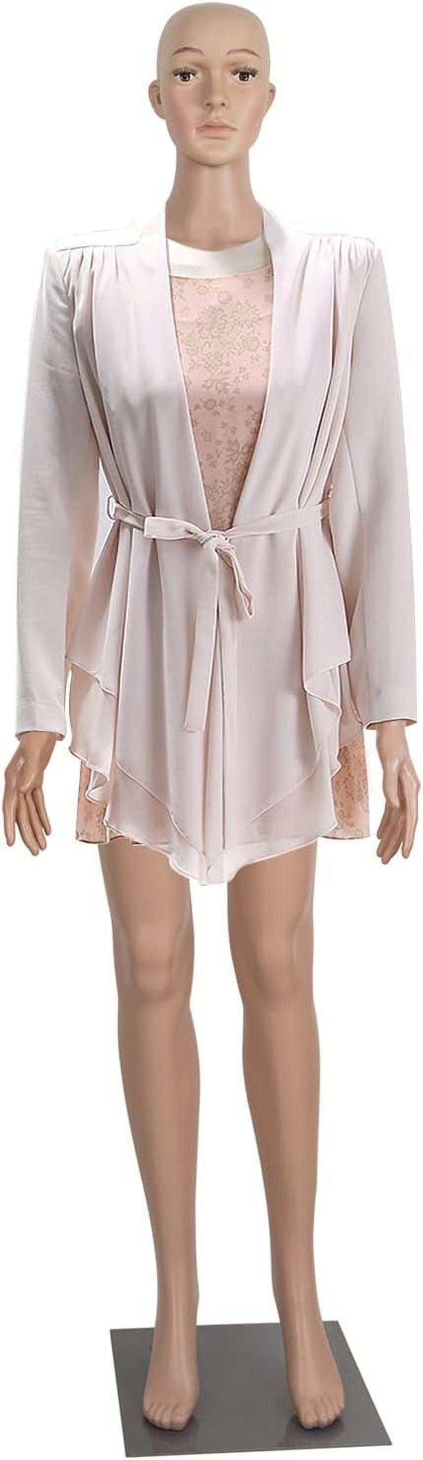 Female Mannequin Full Body Adjustable Mannequin Torso Dress Form with