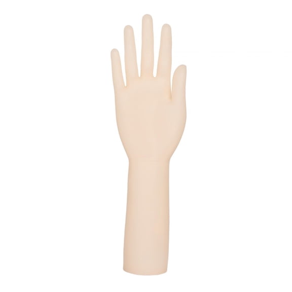 Female Mannequin Hand Jewelry Display Holder for Countertop Photograph Props Soft Material Right