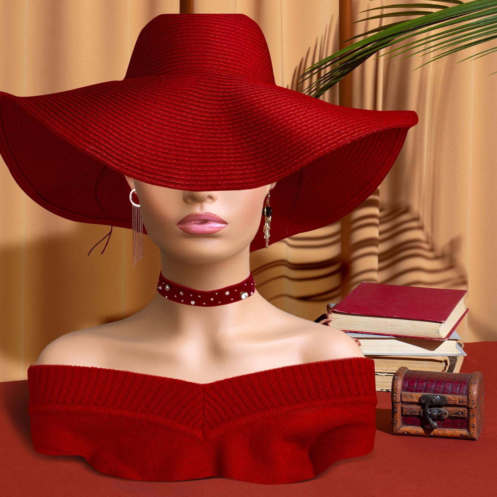 Female Mannequin Head, Display Model Head, Cosmetology Doll Head Holder