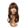 thumbnail image 1 of Female Mannequin Head, Manikin Long Neck Durable Multipurpose with Makeup, Professional Display Model for s Displaying Making Styling Style B, 1 of 9