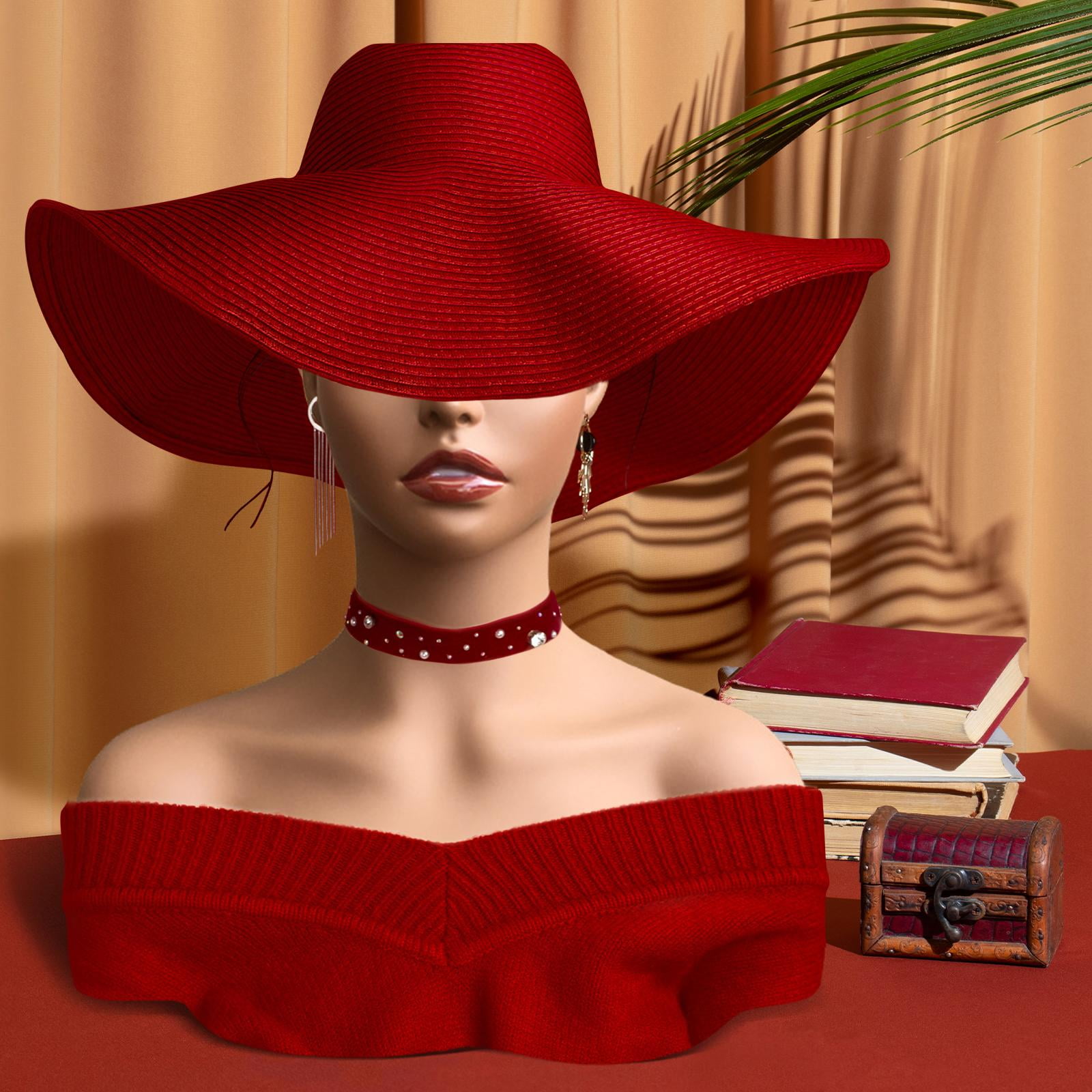 Female Mannequin Head Stand Training Heads Cosmetology Makeup Brown