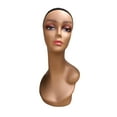 thumbnail image 1 of Female Mannequin Head with Shoulder Height 48cm Practical Hat Display Stand Accessories for Display Making, Styling, Glasses,Necklace Style A, 1 of 8