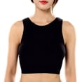 thumbnail image 1 of Female Mesh Stitching Sports Bras Shake Proof Quick Dry Fitness Yoga Bra Tops, 1 of 5