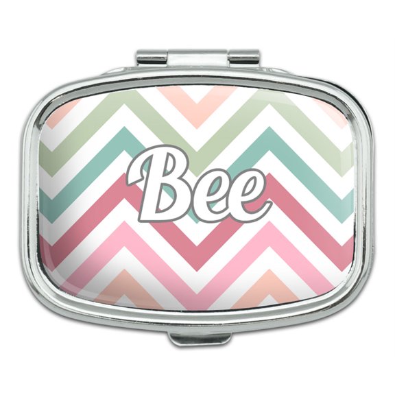 Female Names - Bee - Rectangle Pill Box