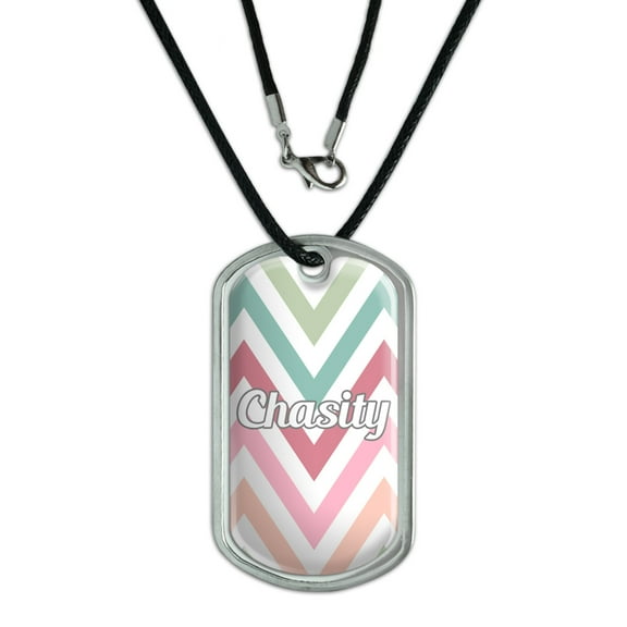 Female Names - Chasity - Dog Tag
