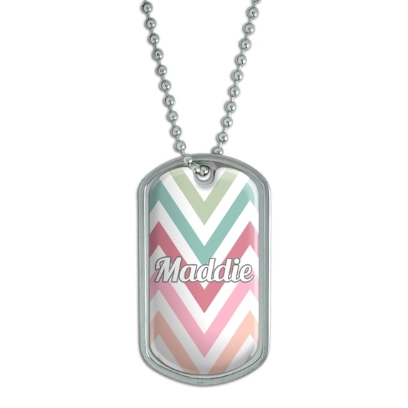 Female Names - Maddie - Dog Tag