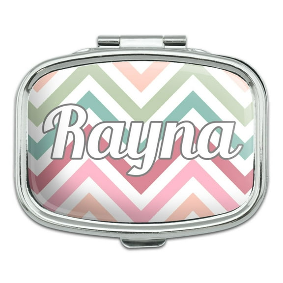 Female Names - Rayna - Rectangle Pill Box