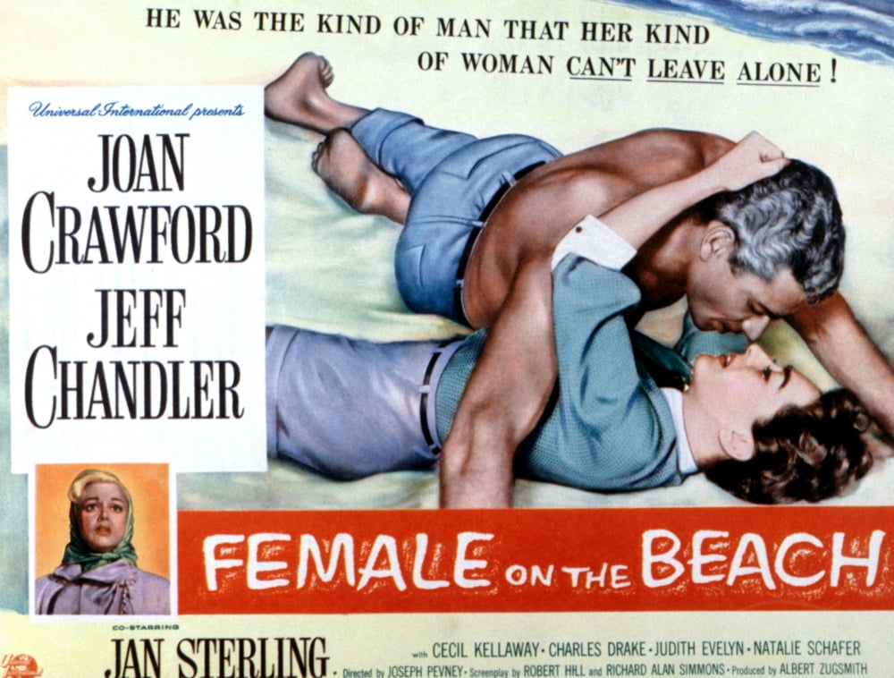 Female On The Beach Canvas Art - (28 x 22)