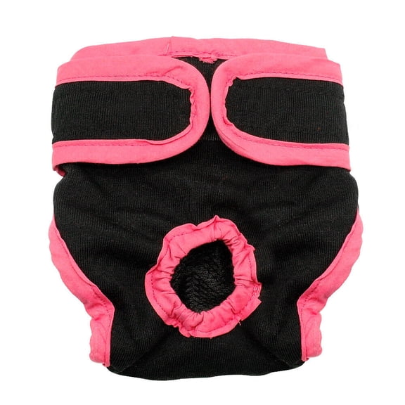 Female Pet Dog Pants Bitch Heat In Season Sanitary Menstrual Nappy Diaper S-XL