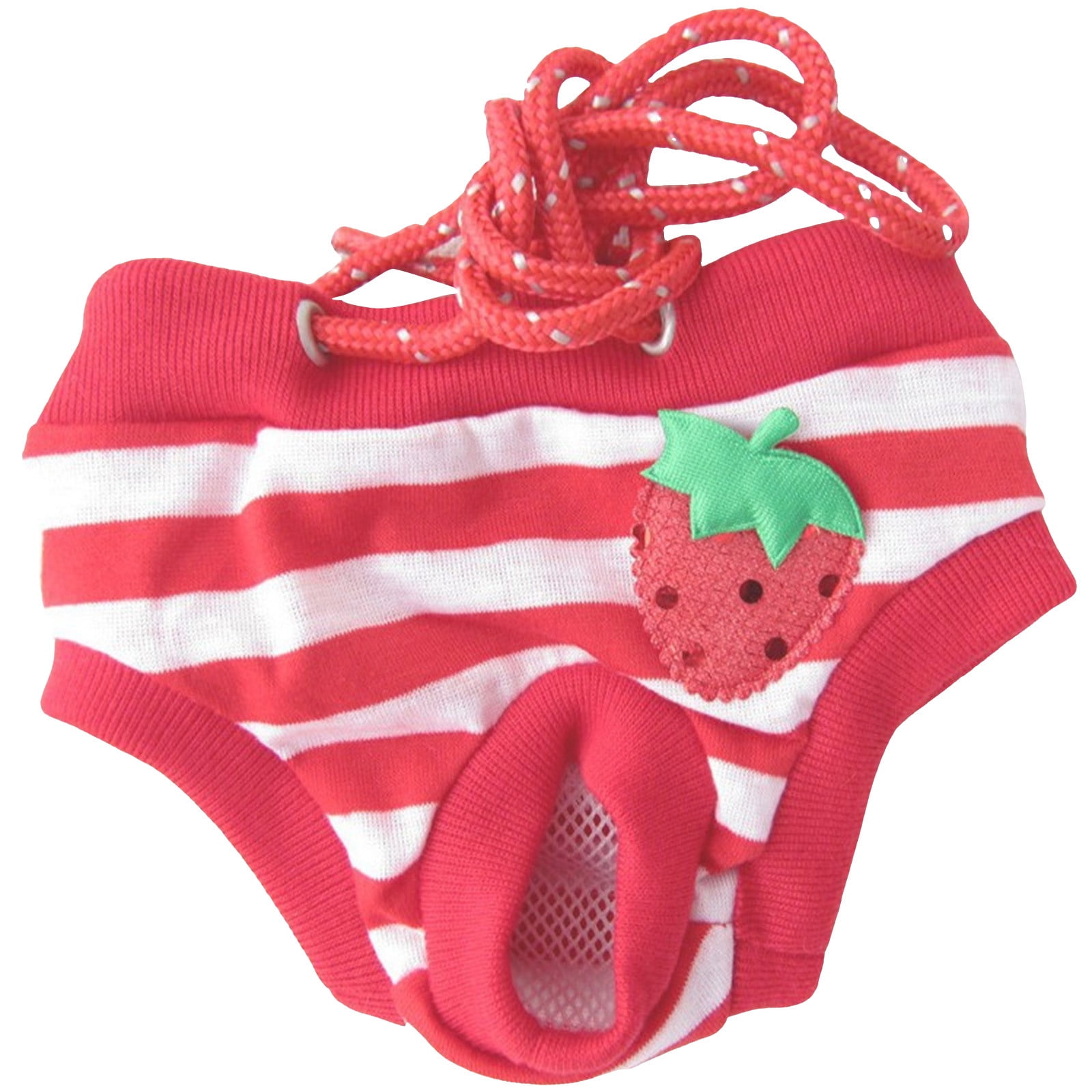 Female Pet Dog Pants Sanitary Short Panty Nappy Underwear Female Dog