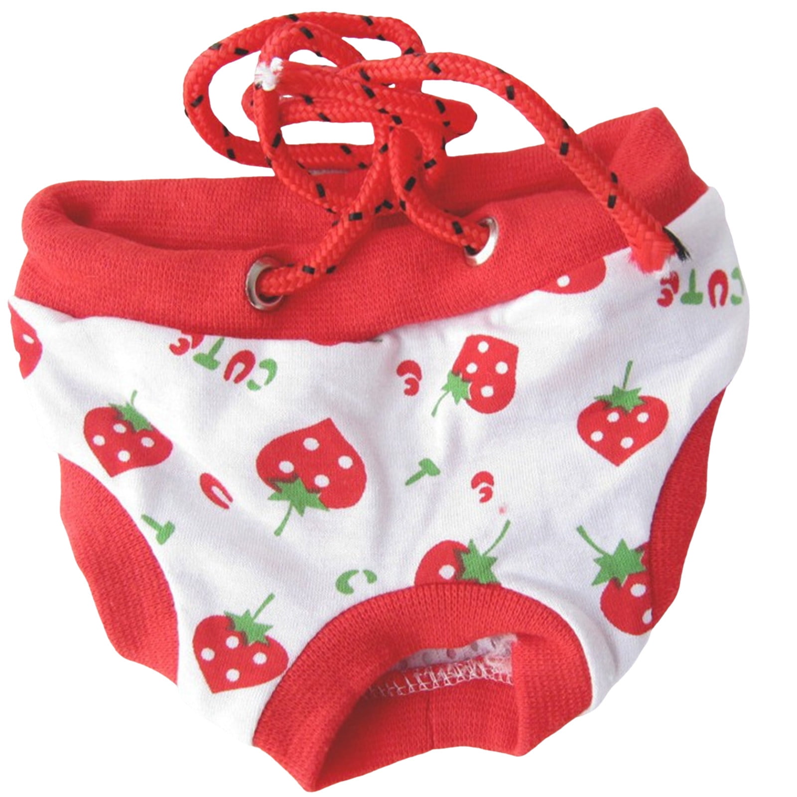 Female Pet Dog Pants Sanitary Short Panty Nappy Underwear Female Dog