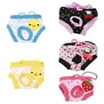 thumbnail image 1 of Female Pet Sanitary Panties Dog Cat Puppy Pants Short Diaper Underwear S/M/L, 1 of 1