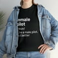 thumbnail image 1 of Female Pilot Definition T-Shirt, 1 of 3