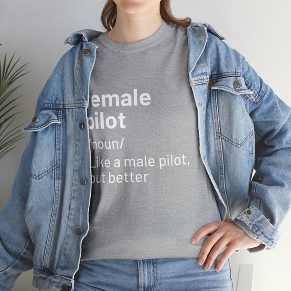 Female Pilot Definition T-Shirt