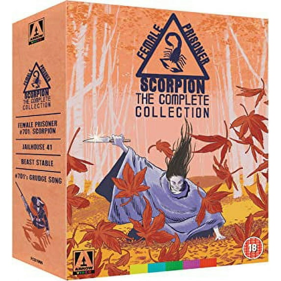 Female Prisoner Scorpion Collection - 4-Disc Box Set ( JoshÃ» 701-gÃ´: Sasori / JoshÃ» sasori: Dai-41 zakkyo-bÃ´ / Joshuu sasori: Kemono-beya / JoshÃ» sasori: [ Blu-Ray, Reg.A/B/C Import - United Kingdom ]