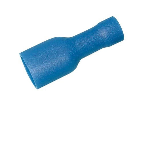 Female Quick Disconnect Vinyl Fully Insulated .250" 16-14 AWG (Blue) - 25PK