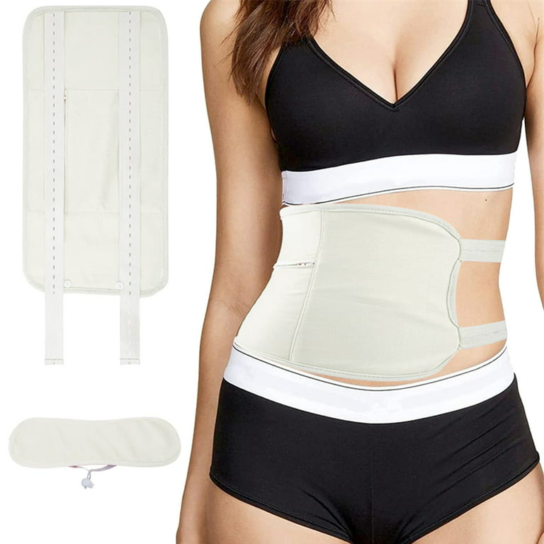 Female Shaper Belly Belt Reusable Adjustable Waist Cover Belt and Neck  Gaiter Shapewear 