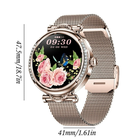 Female Smartwatch 1.27-inch Screen Bluetooth Call Physiological Period Reminder, Smart Watch Bluetooth Call Offline Payment Smart Watch, Smart Watch