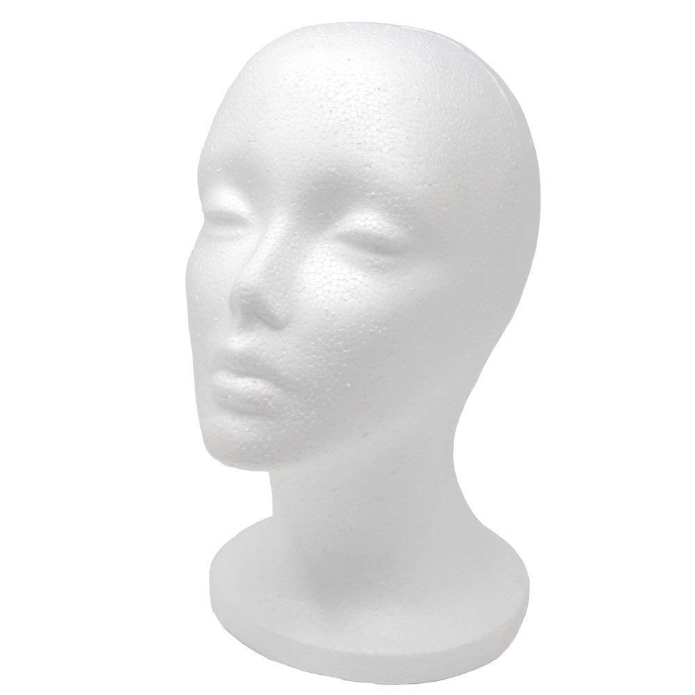 A1 PACIFIC Female Styrofoam foam Mannequin wig Head model 11"
