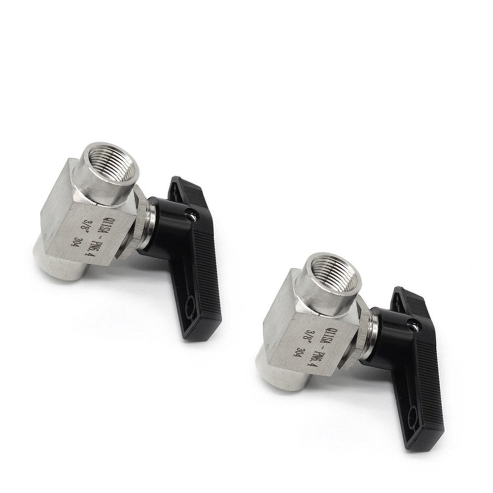 Ball Valve Close Switch 1/8" 1/4" 3/8" 1/2" BSP NPT Male To