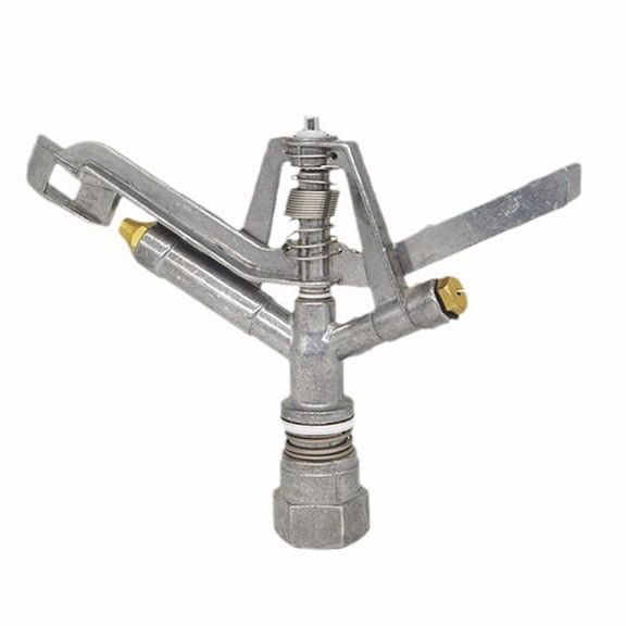 Female Thread Rotating Rocker Irrigation Sprinkler Metal Nozzle Agriculture Farmland Lawn Automatic Irrigation Sprayer