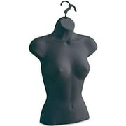 Female Torso Body Mannequin Form Waist Long Great for Small and Medium Sizes