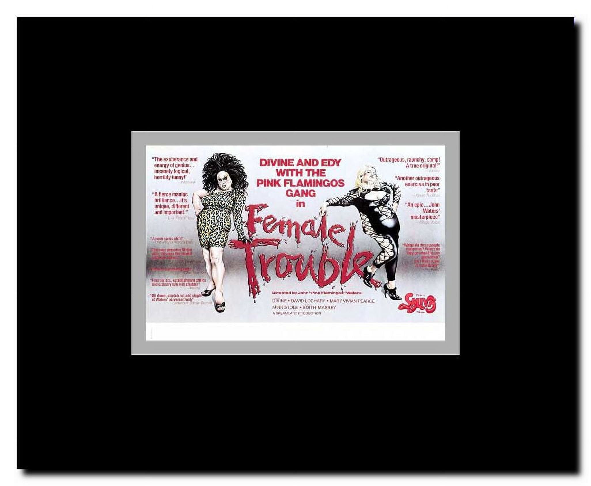 Female Trouble Framed Movie Poster