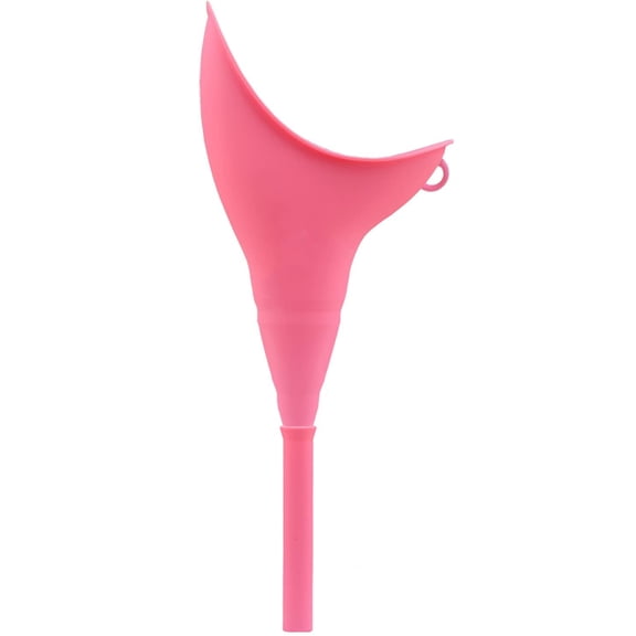 Female Urinals Portable Reusable Silicone, Women Stand Up Pee Device, Easy to Use for Camping, Outdoor, Travel, Pack of 2