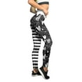 thumbnail image 1 of Female Valentine'S Day Lovesy Stripes Print Leggings Skinny for Running Pilates Gym Yoga Pants, 1 of 7