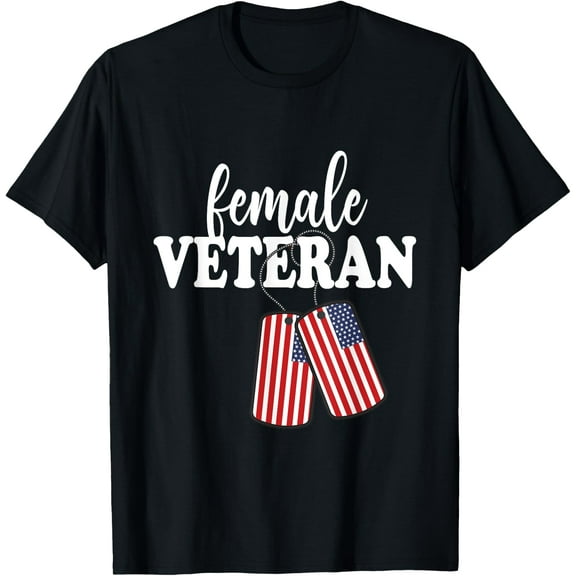 Female Veteran Veterans Day T-Shirt