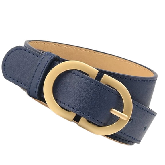 Female Waist Belt for Casual Wear Simple Waiststrap for Pants Jeans Girl Fashion Waistband Classical PU Belt for Walking
