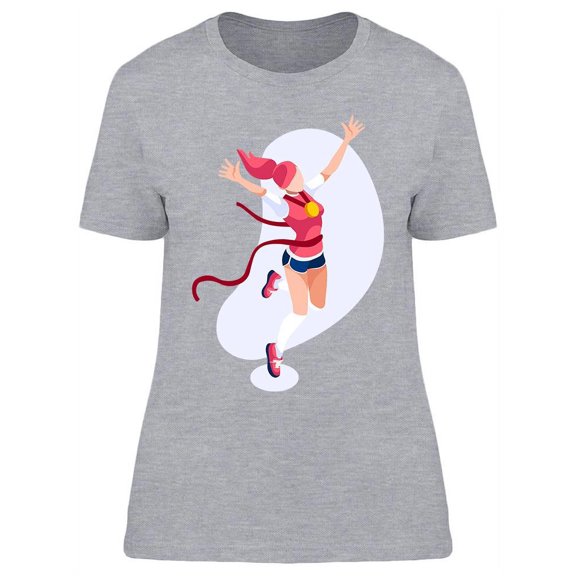Female Winner T-Shirt Women -Image by Shutterstock, Female XX-Large
