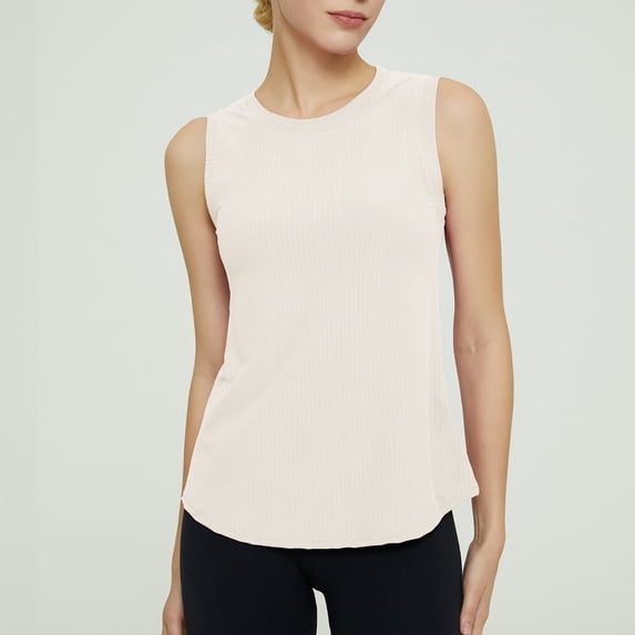 Female Womens Ribbed Tank Top Xxl Racerback Tank Tops for Women Built in Bra Womens Workout Tops for Women Racerback Tank Tops Mesh Yoga Shirts Athletic Running Tank Tops Sleeveless Gym Clothes M