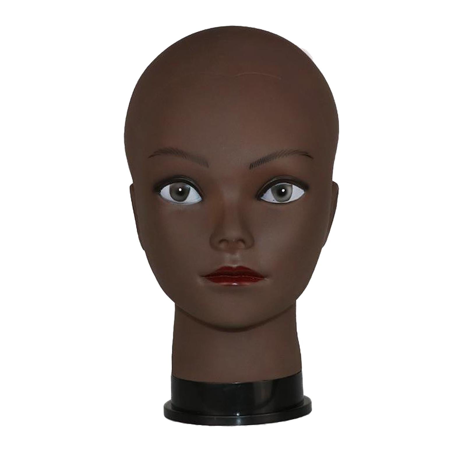 Female head model mannequin doll display Black Makeup