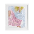 thumbnail image 1 of Stupell Industries Glam Female in Pastel Stripes White Framed Print Under Glass, 13 x 16, by Ziwei Li, 1 of 8