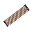thumbnail image 1 of Female to Female 2P to 1P Jumper Wire 2mm to 2.54mm Pitch Ribbon Cable 20.5cm, 1 of 3