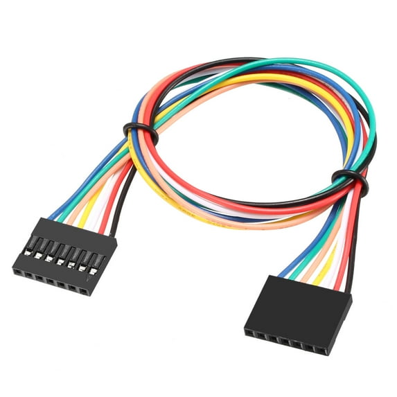 Female to Female 7P Jumper Wire 2.54mm Pitch Ribbon Cable Breadboard 31cm Long