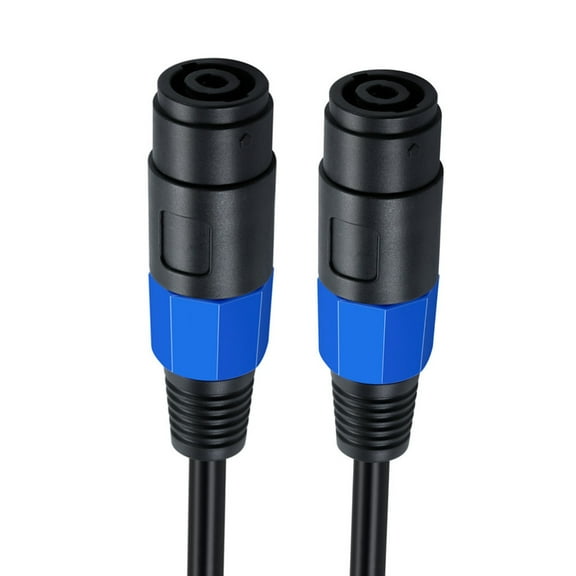 Female to Female Speakon Cable , 4 Core Plug Ohm Head Speakon Extension Cable