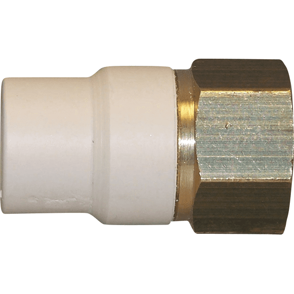 Female to Transition CPVC Adapter - Pack of 2  Residential Use, Standard Application