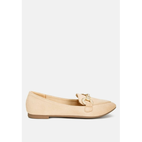 Fembot Horsebit Detail Flexible Loafers