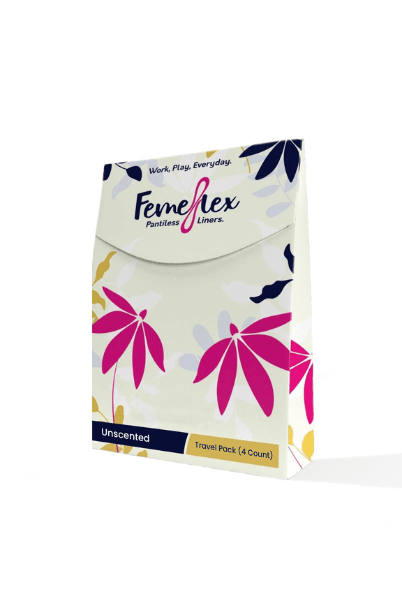 Pantiless Panty Liners - Travel Pack (4 Count)